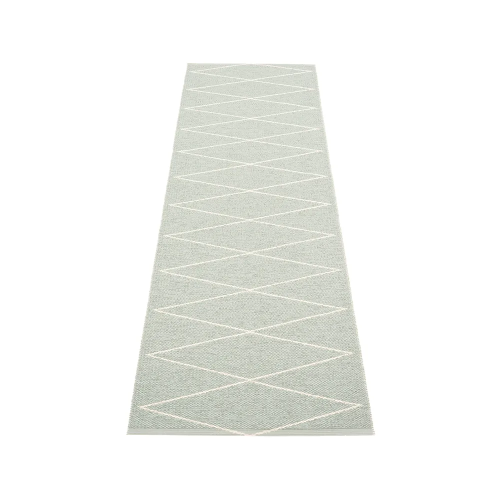 Max gångmatta, sage/vanilla, 70x160 cm Pappelina