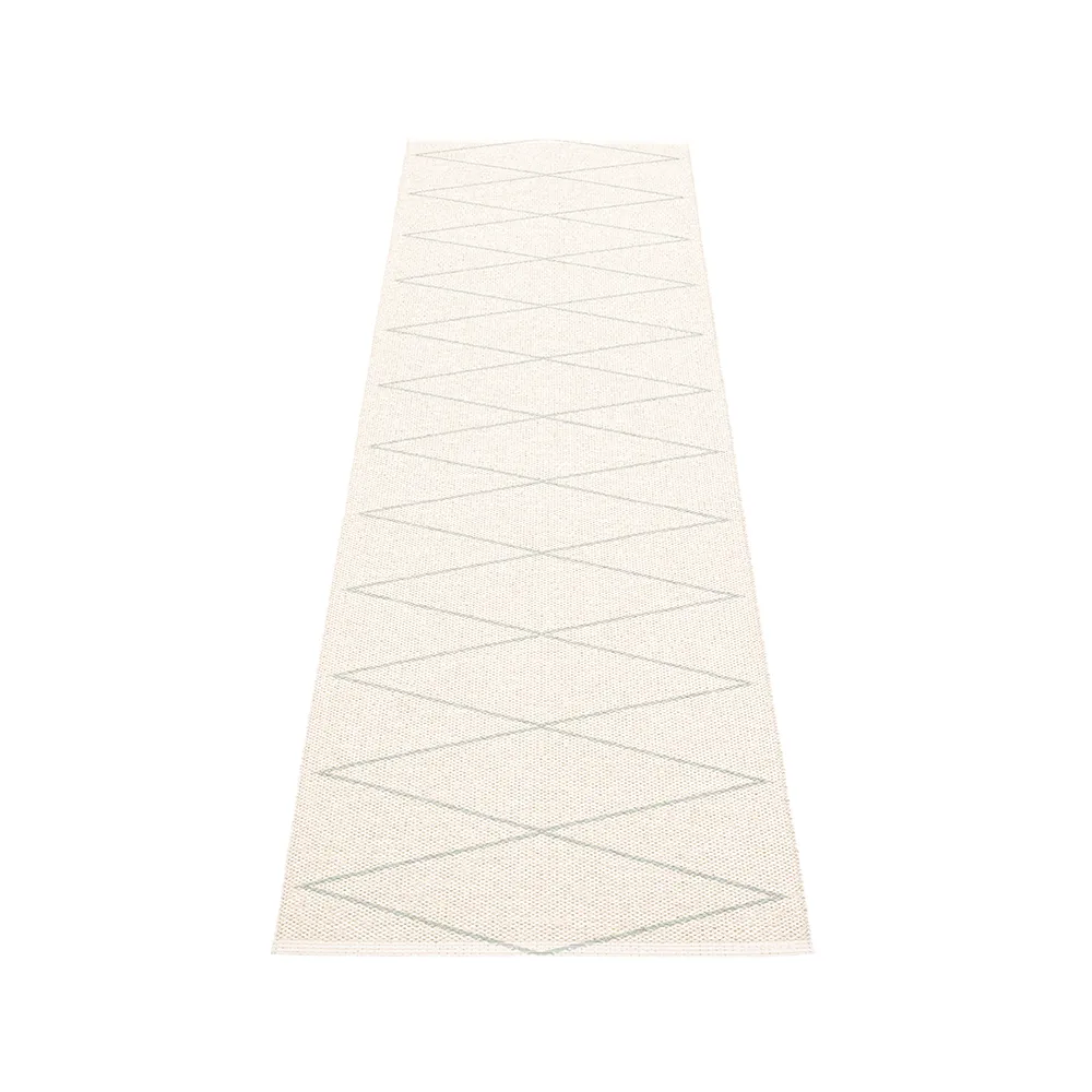 Max gångmatta, sage/vanilla, 70x320 cm Pappelina