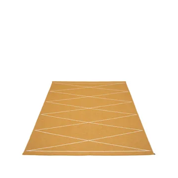 Max matta - ochre/vanilla, 180x260 cm - Pappelina