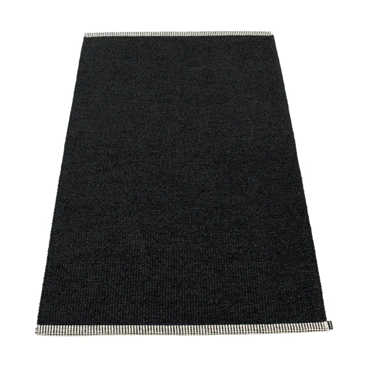 Mono gångmatta black - 85x160 cm - Pappelina
