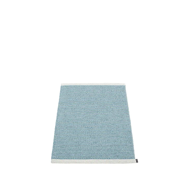Mono gångmatta - blue fog/dove blue, 60x85 cm - Pappelina