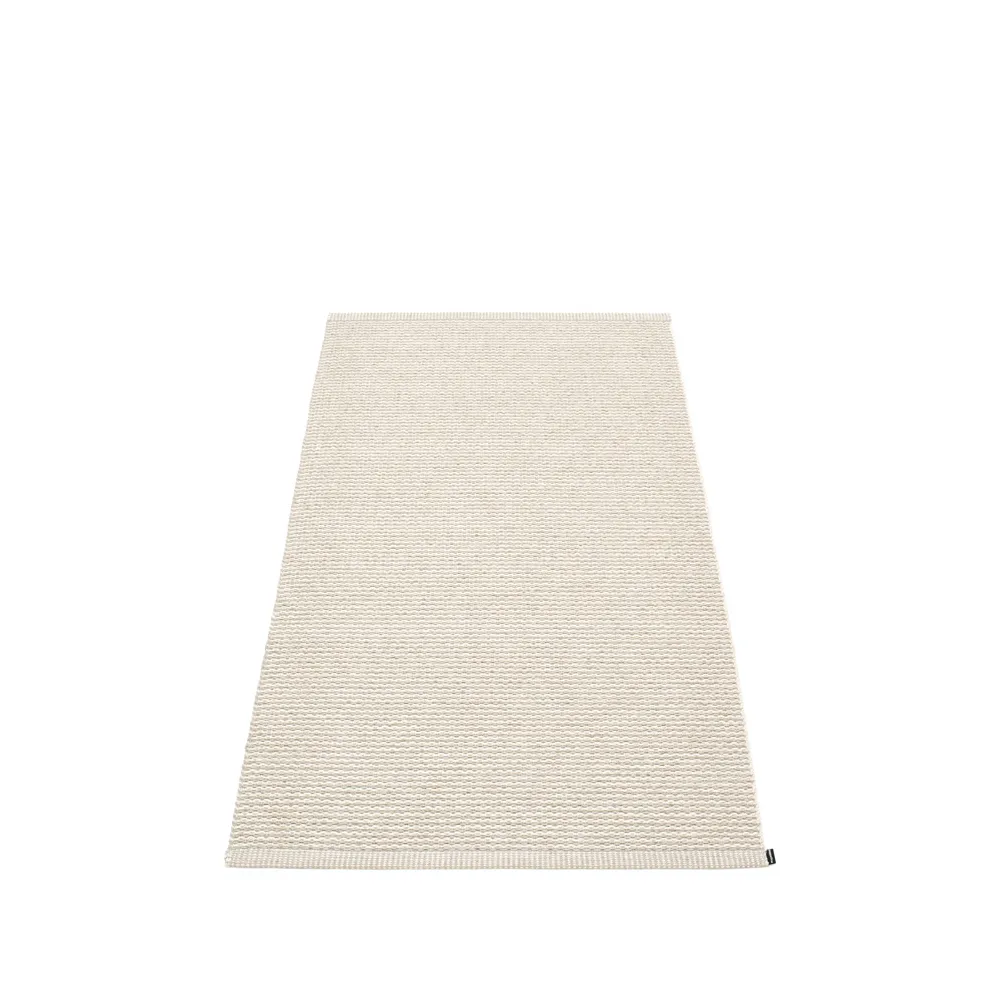 Mono gångmatta, linen/vanilla, 85x160 cm Pappelina