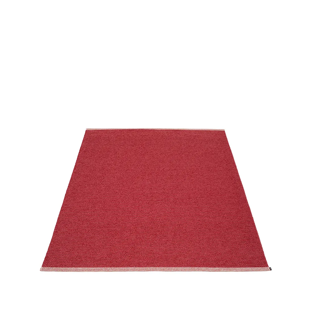 Mono matta, blush/dark red, 140x200 cm Pappelina
