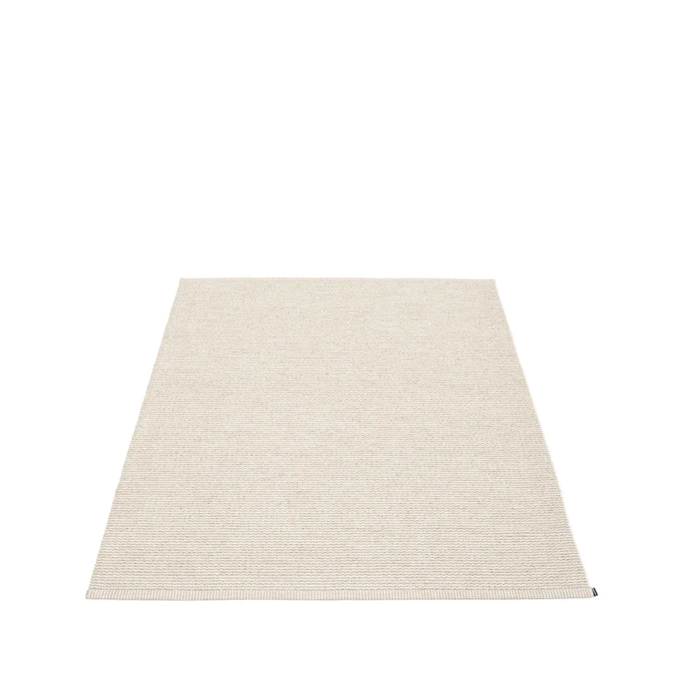 Mono matta, linen/vanilla, 140x200 cm Pappelina