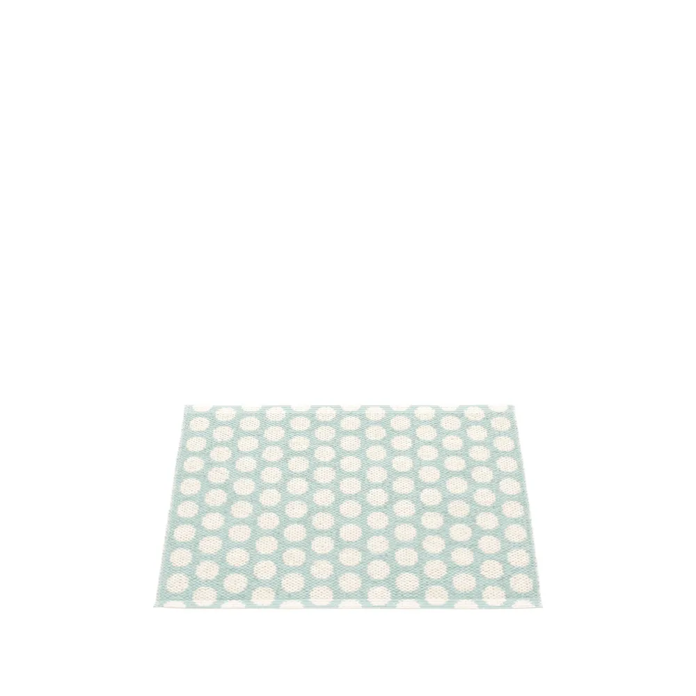Noa badrumsmatta, pale turquoise/vanilla, 70x50 cm Pappelina