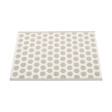 Noa gångmatta - Warm grey/grey stripes, 70x50 cm - Pappelina