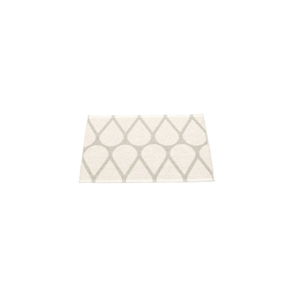 Otis badrumsmatta, linen/white, 70x50 cm Pappelina