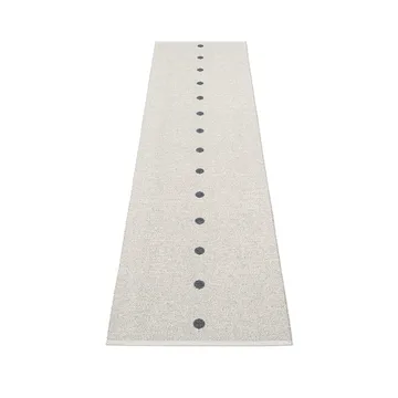 Peg gångmatta - granit/fossil grey, 70x280 cm - Pappelina