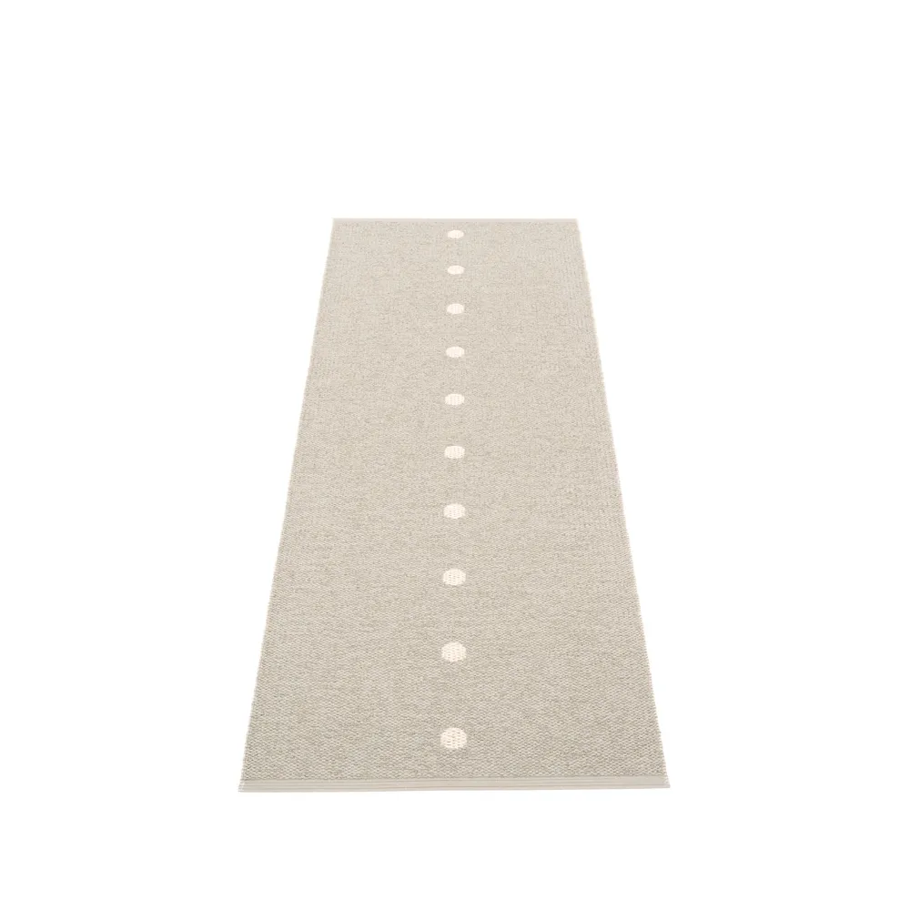 Peg gångmatta, linen/vanilla, 70x200 cm Pappelina