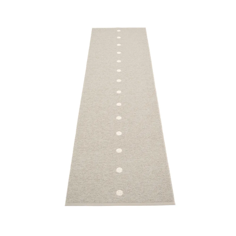 Peg gångmatta, linen/vanilla, 70x280 cm Pappelina