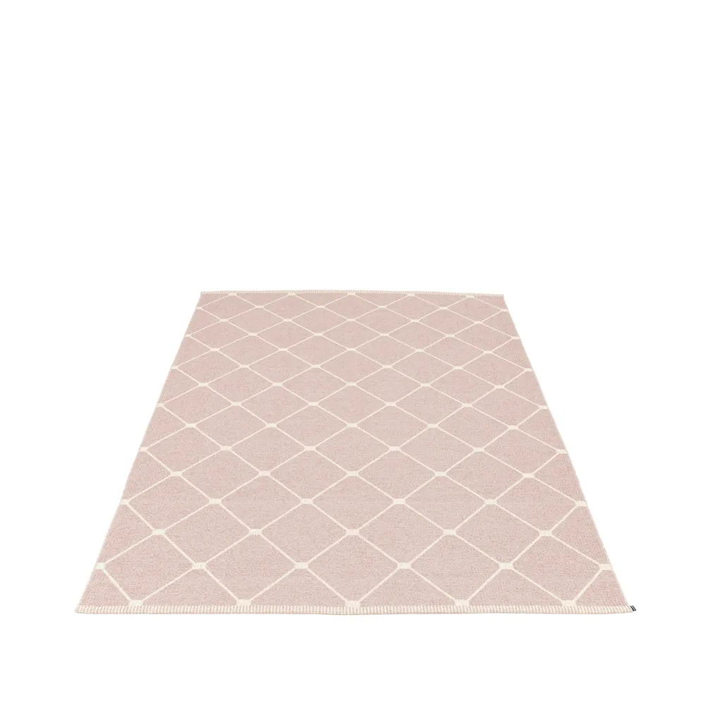 Regina matta, pale rose/vanilla, 180x275 cm Pappelina
