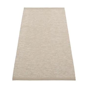 Sam matta - Dark linen-linen, 70x150 cm - Pappelina