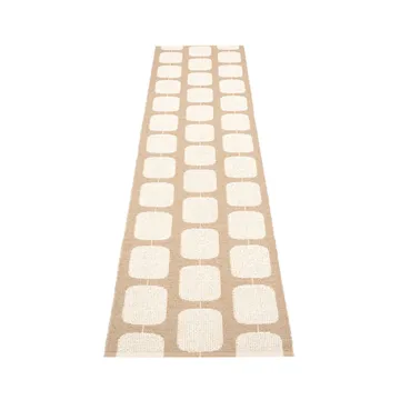 Sten gångmatta - light nougat, 70x300 cm - Pappelina