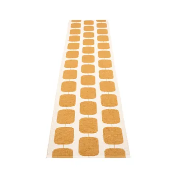 Sten gångmatta - Ochre, 70x300 cm - Pappelina