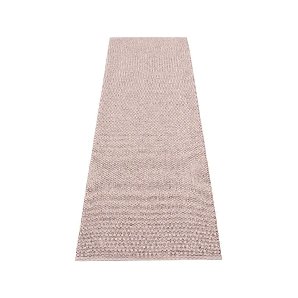 Svea gångmatta, lilac metallic/pale rose, 70x320 cm Pappelina