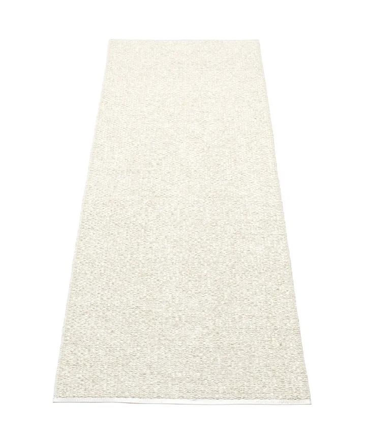 Svea gångmatta vanilla/beige metallic - 70x160 cm - Pappelina