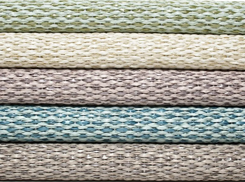 Svea gångmatta vanilla/beige metallic, 70x160 cm Pappelina