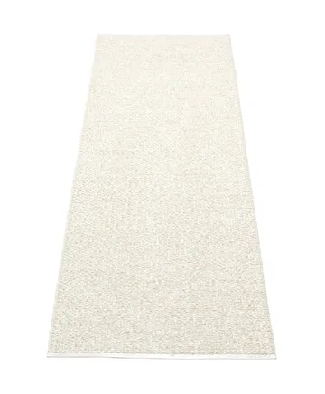 Svea gångmatta vanilla/beige metallic - 70x240 cm - Pappelina