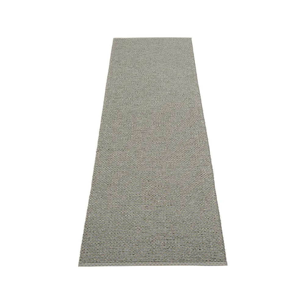 Svea gångmatta, warm grey/granit metallic, 70x240 cm Pappelina