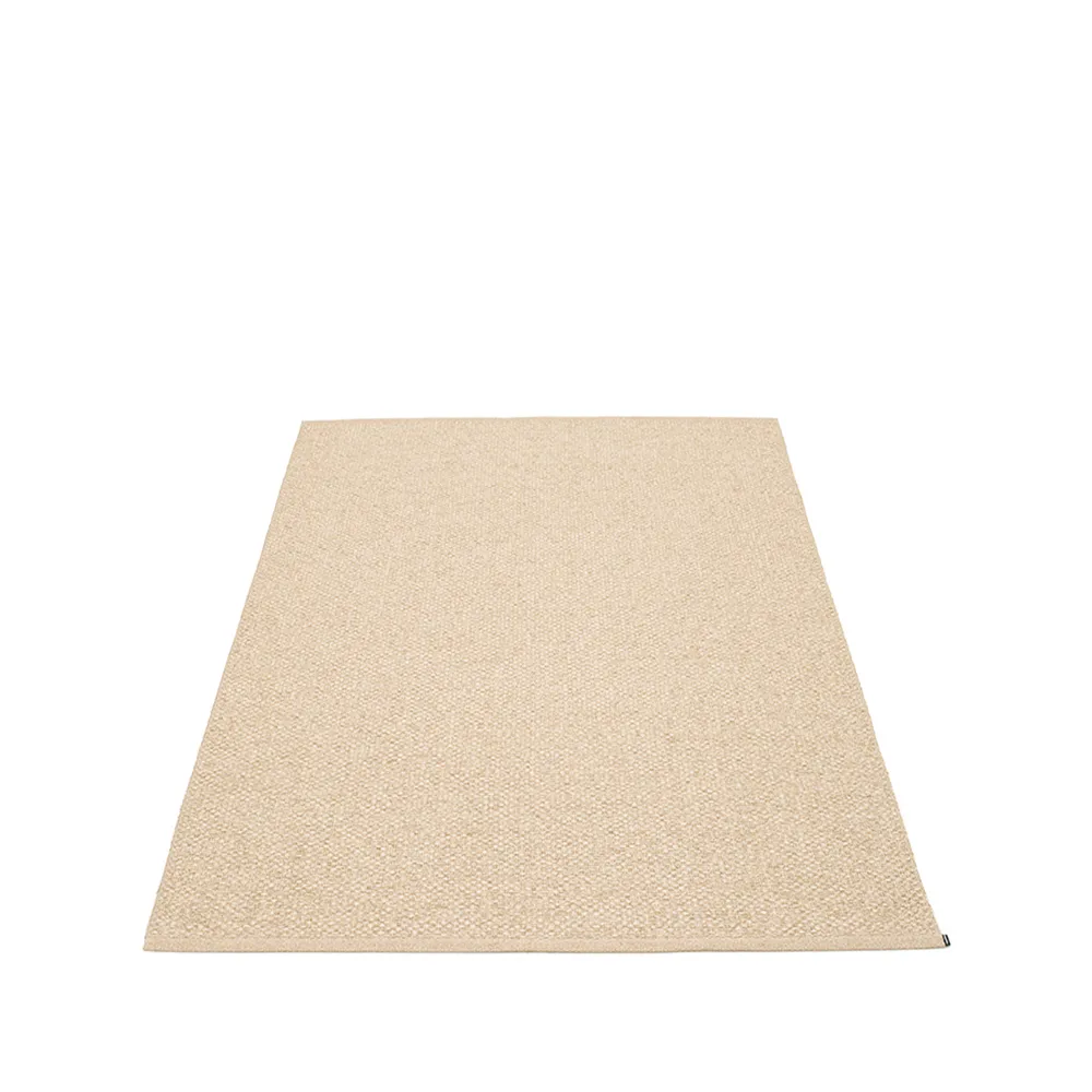 Svea matta, beige metallic, 180x260 cm Pappelina