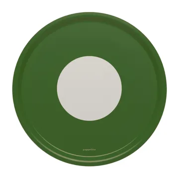 Vera bricka Ø38 cm - Dark green - Pappelina
