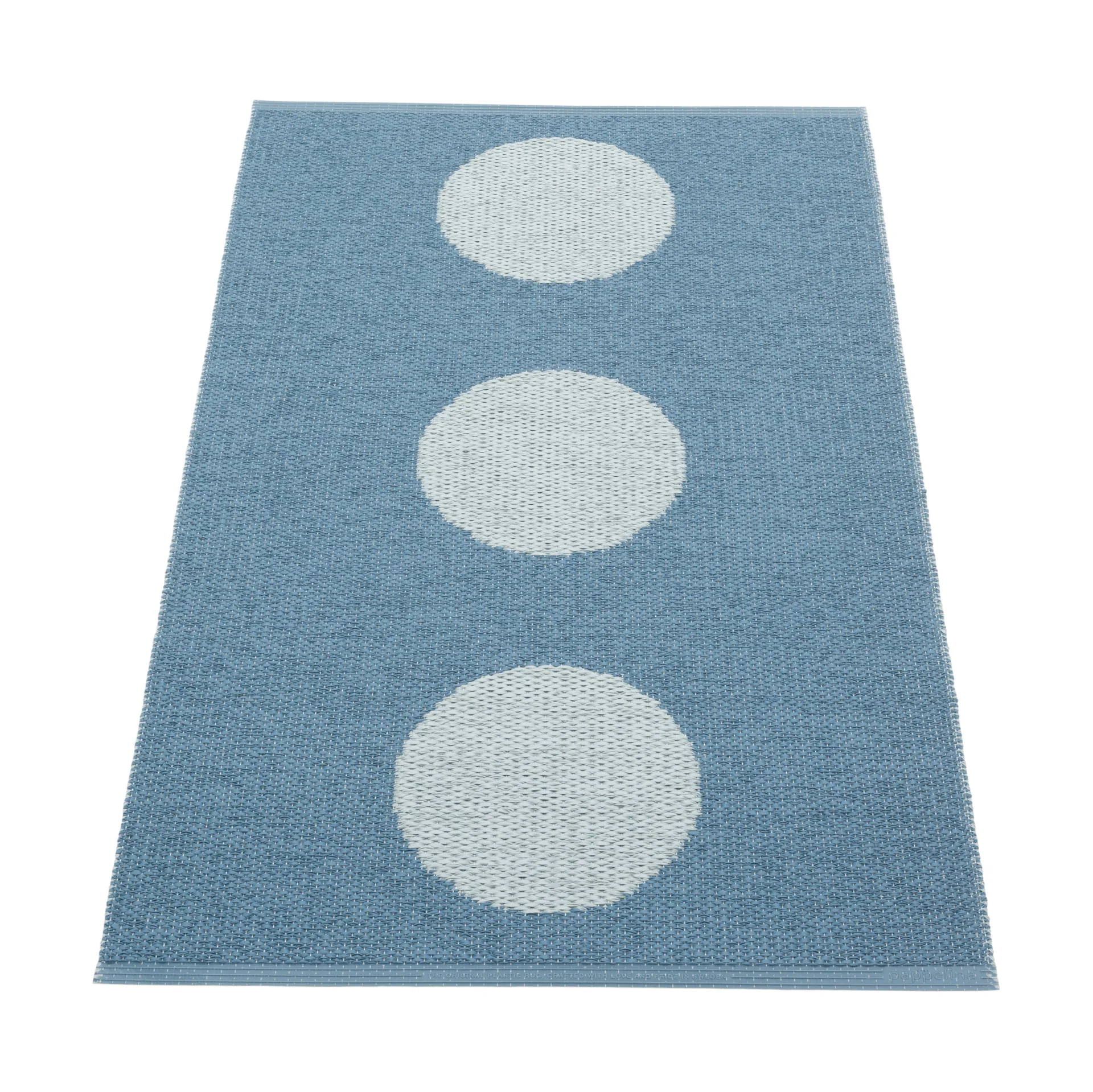 Vera Pop matta, Blue-blue fog 120x70 cm Pappelina