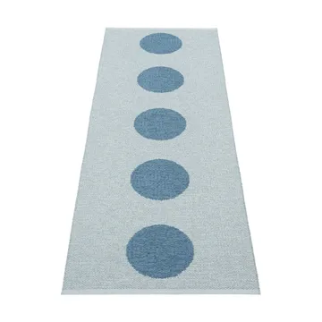 Vera Pop matta - Blue-blue fog 200x70 cm - Pappelina