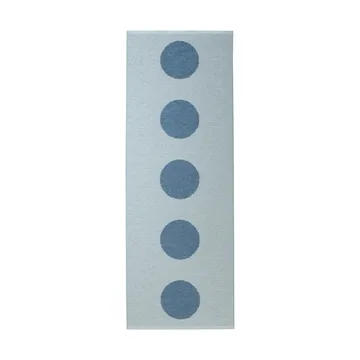 Vera Pop matta - Blue-blue fog 200x70 cm - Pappelina