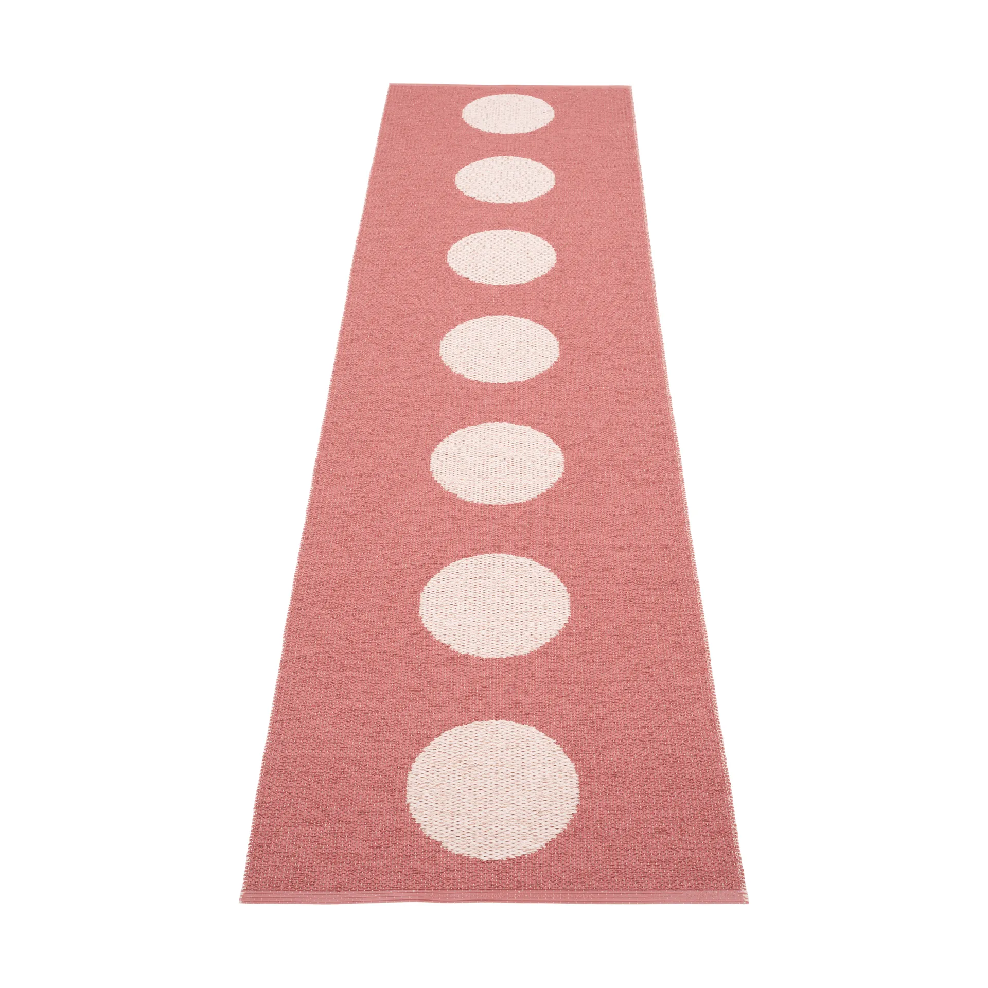 Vera Pop matta, Blush-pearl pink 280x70 cm Pappelina