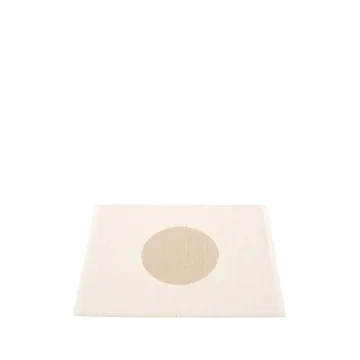 Vera small one matta - beige/vanilla, 70x90 cm - Pappelina
