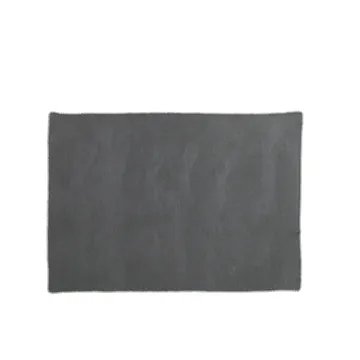 Ylva pläd - dark grey/charcoal - Pappelina