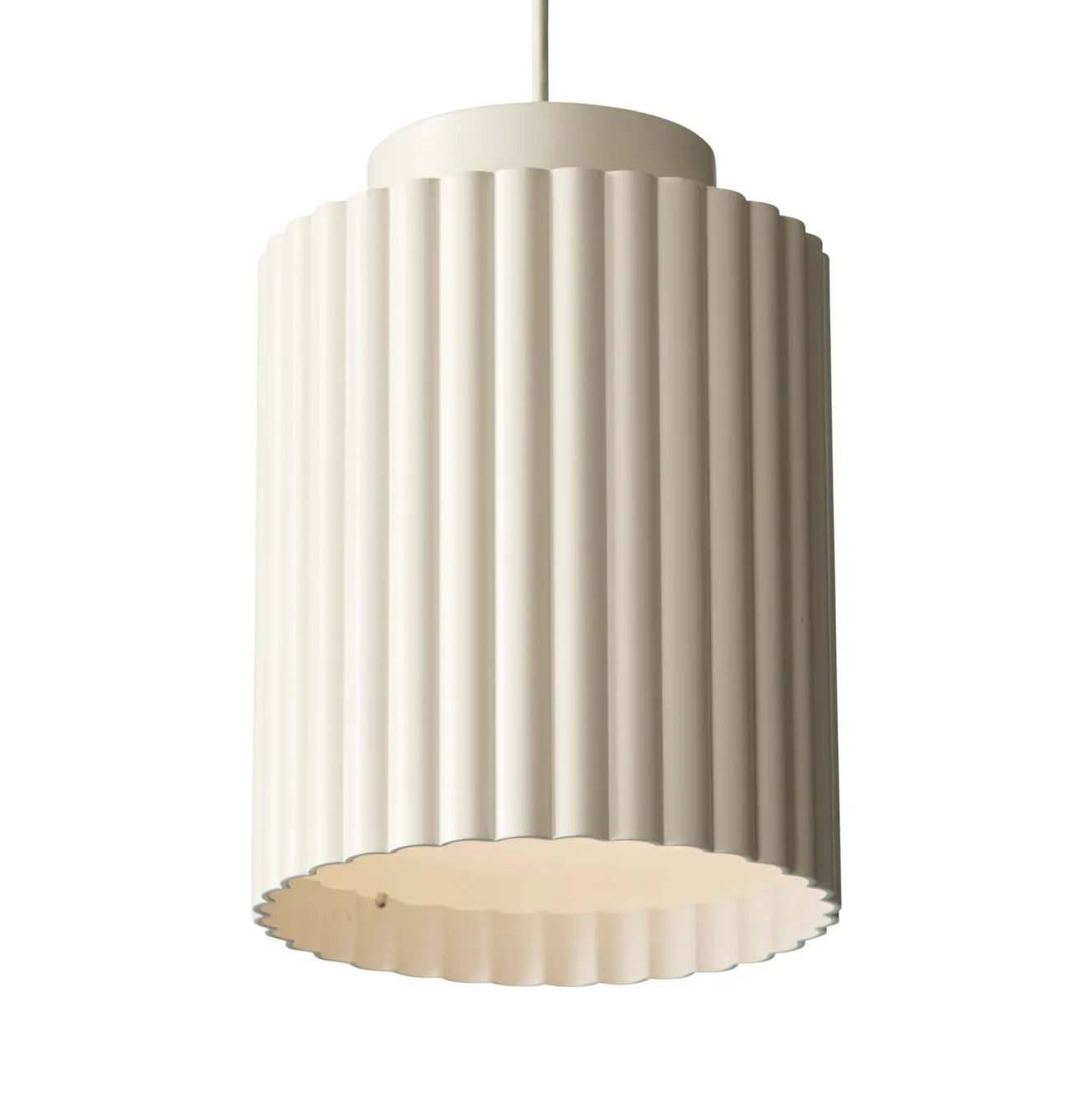 Donna 18 taklampa, Linen Pholc