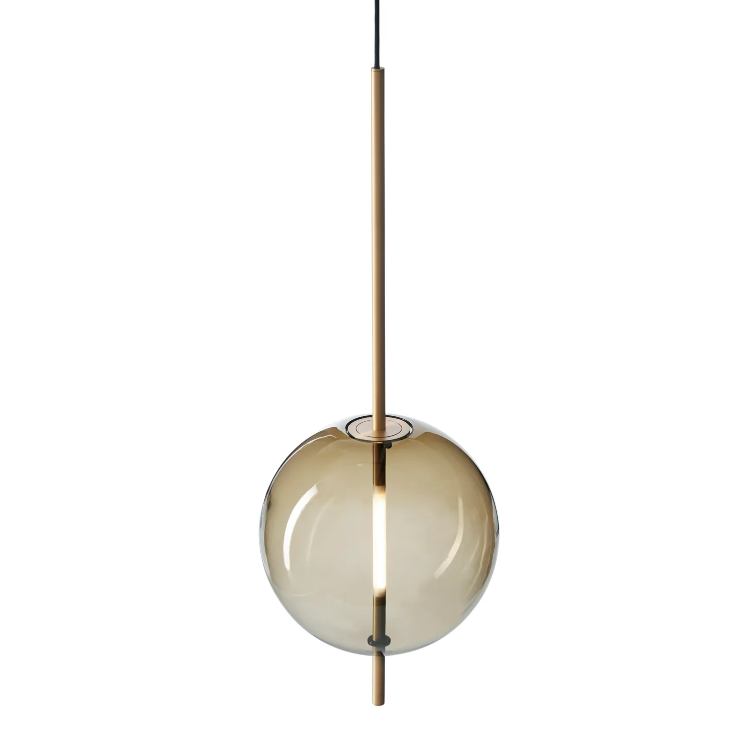 Kandinsky 30 taklampa, Smoked brown Pholc