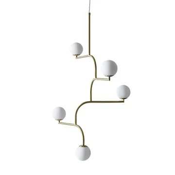 Mobil 100 taklampa - Mässing - Pholc