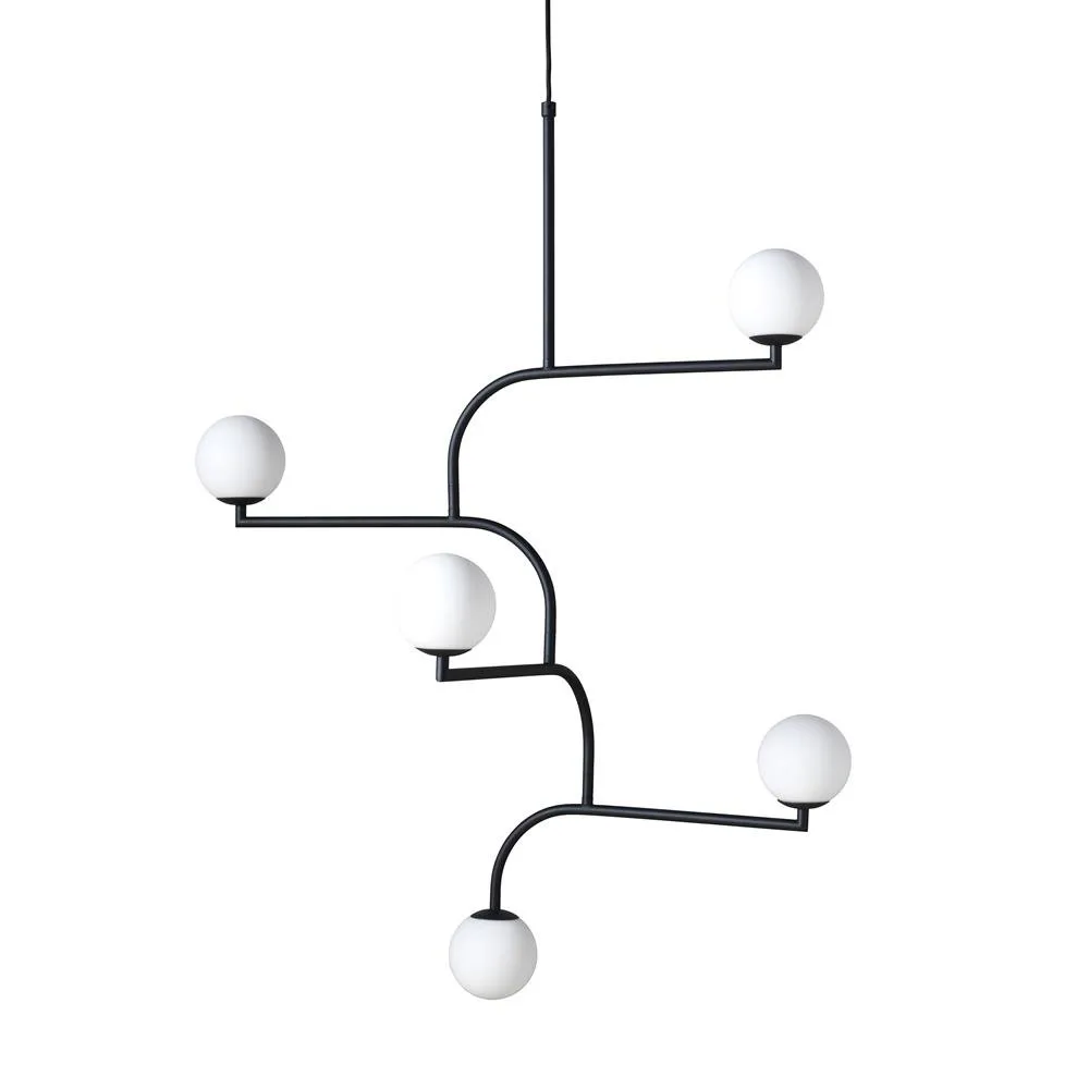 Mobil 100 taklampa, svart Pholc
