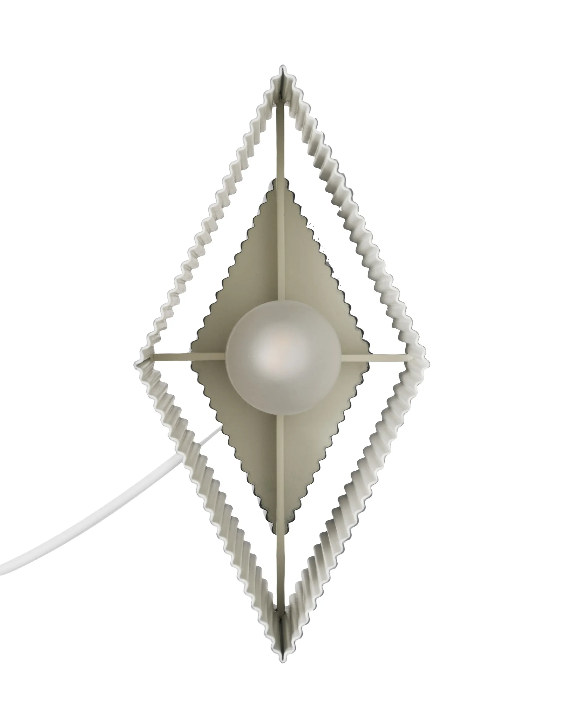 Romb Mini portabel bordslampa 19 cm, Cumin Pholc
