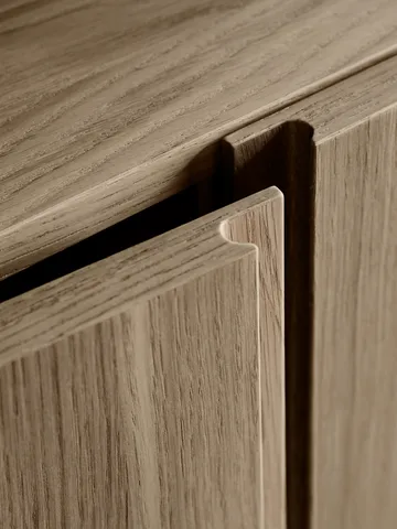 Pira G2 hyllsystem F C B White/Oak 256-264 cm - Pira