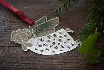 Lisa Larson Hanna dekorationshänge - Silver - Pluto Design