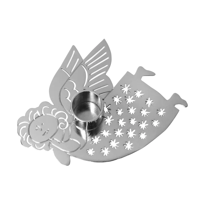 Lisa Larson Hanna ljusstake - Silver - Pluto Design