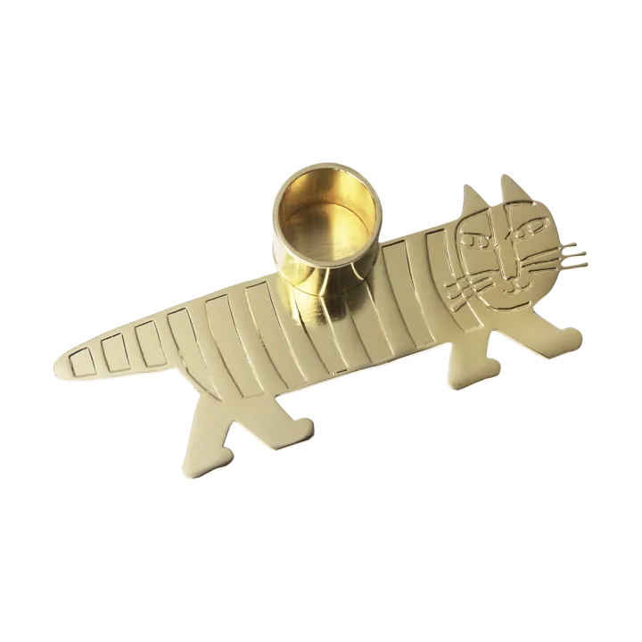 Lisa Larson Mikey ljusstake - Guld - Pluto Design