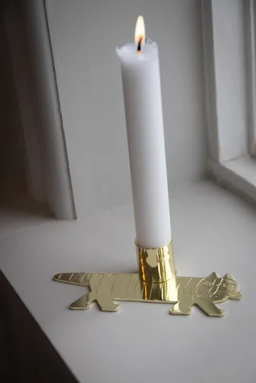 Lisa Larson Mikey ljusstake - Guld - Pluto Design