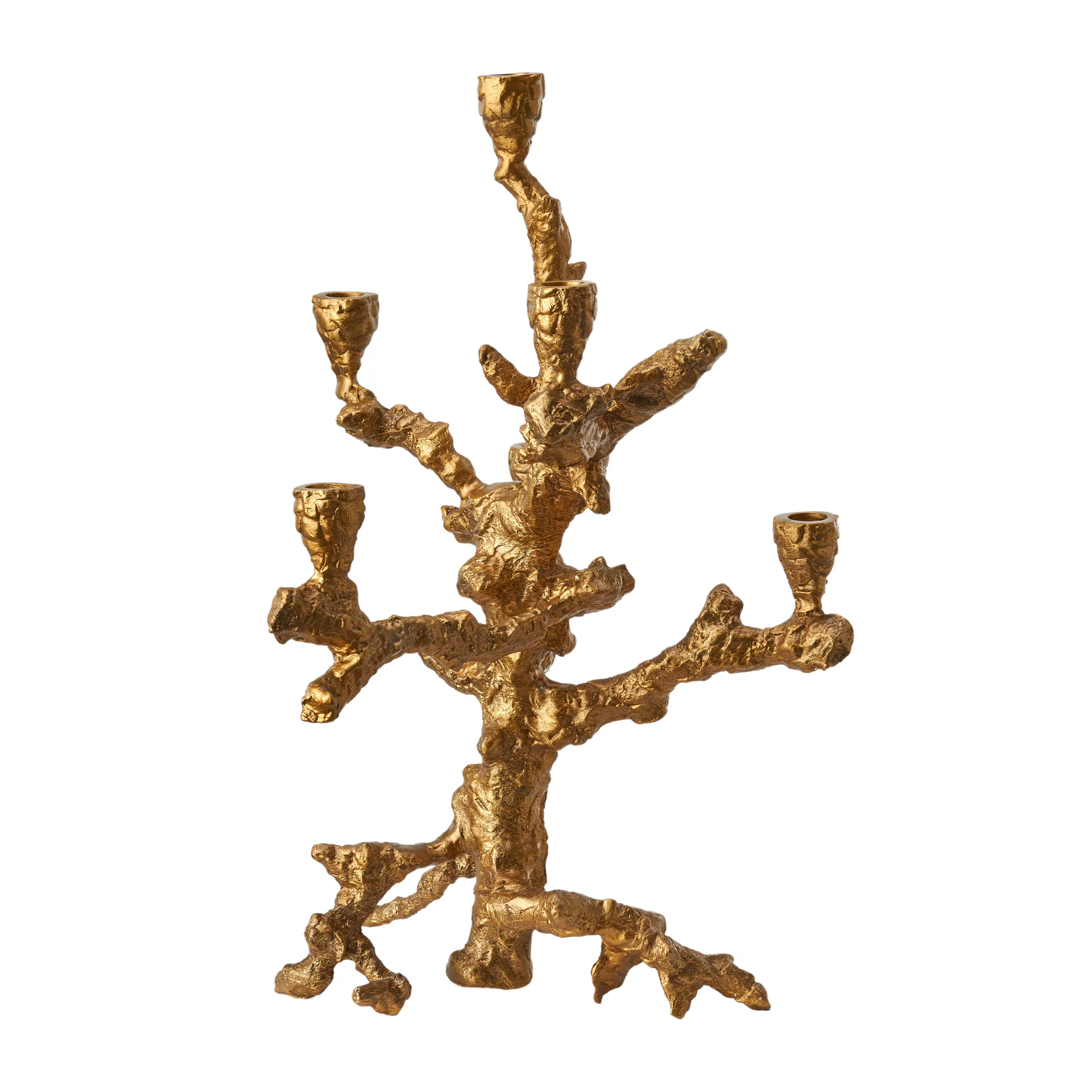 Apple tree ljusstake L 53 cm, Guld POLSPOTTEN