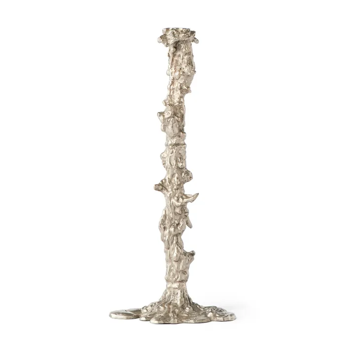 Drip ljusstake XXL 50 cm - Silver - POLSPOTTEN