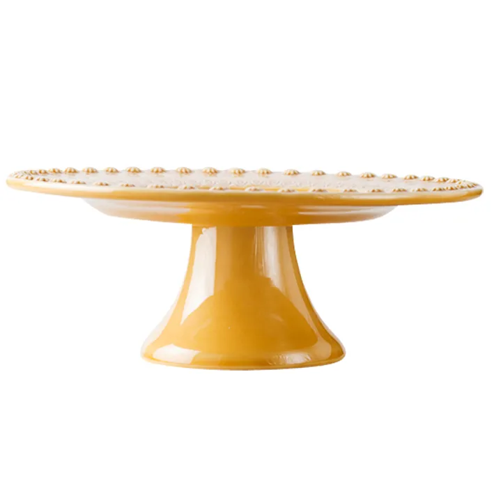 Daisy tårtfat Ø 35 cm, sienna PotteryJo