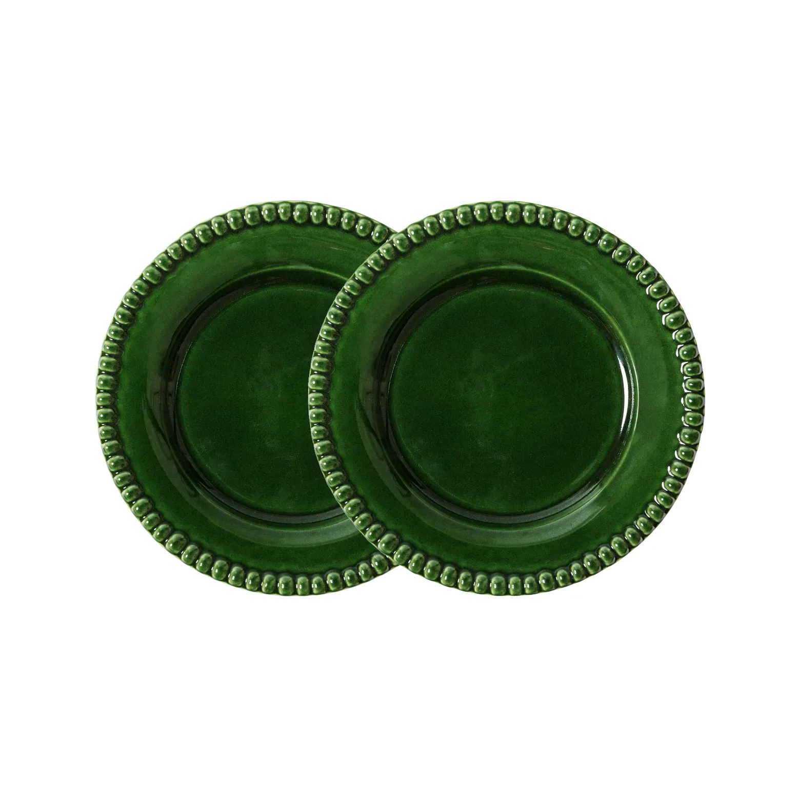 Daria assiett Ø18 cm 2-pack, Moss PotteryJo