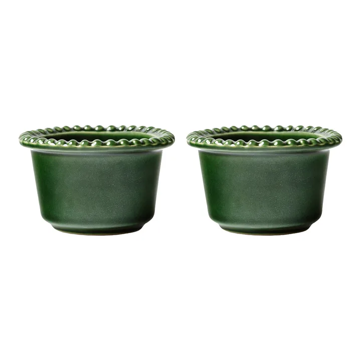 Daria liten skål Ø12 cm 2-pack - Moss - PotteryJo