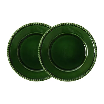 Daria mattallrik Ø28 cm 2-pack - Moss - PotteryJo