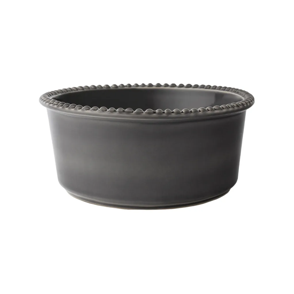 Daria skål Ø18 cm stengods, Clean grey PotteryJo