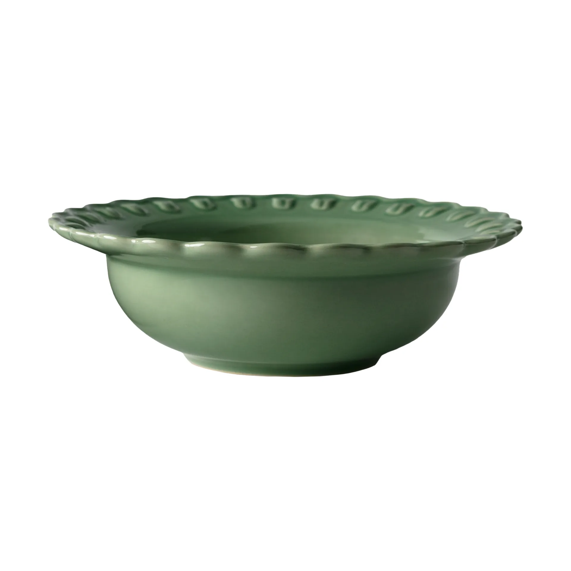 Tulipa serveringsskål large Ø30 cm, Verona green PotteryJo