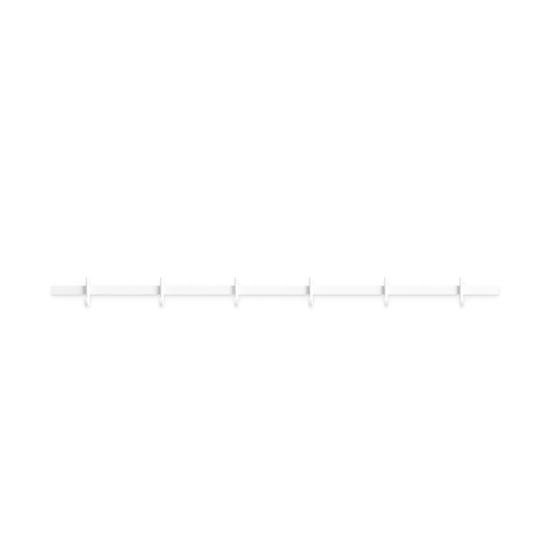 Relief kroklist medium 82 cm, Vit Relief